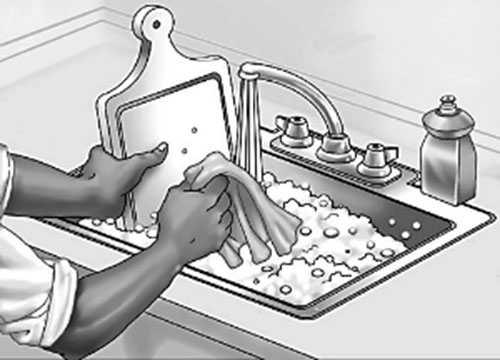 飯后誰洗碗？交給我吧！